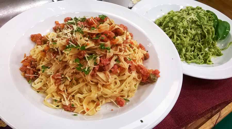 Receta Pastas con Chorizo Crocante - LOCOS X LA PARRILLA