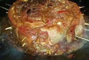 VACIO RELLENO A LA RUEDA Receta - LOCOS X LA PARRILLA