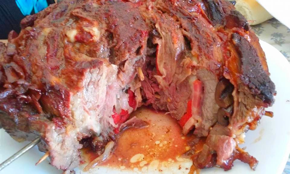 VACIO RELLENO A LA RUEDA Receta - LOCOS X LA PARRILLA